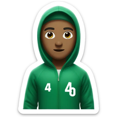 gi-hun from squid game sticker