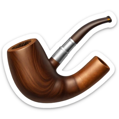 smoking pipe sticker