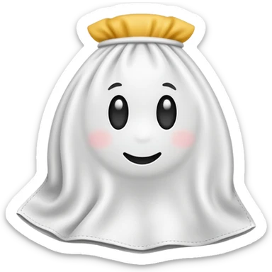 bata para limpieza + solo, sin persona sticker