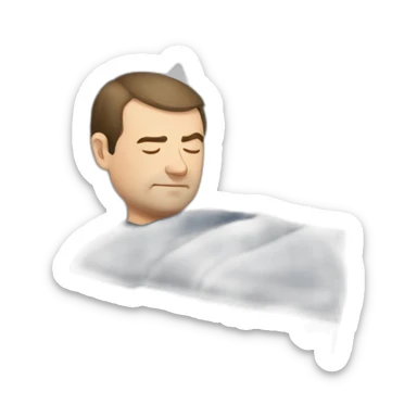 dmitry medvedev sleep sticker