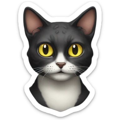 Lovecraft cat sticker