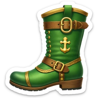 leprechaun boot sticker