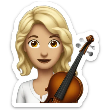 edith-violinist-psychologist sticker