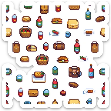 picnic in the park sticker