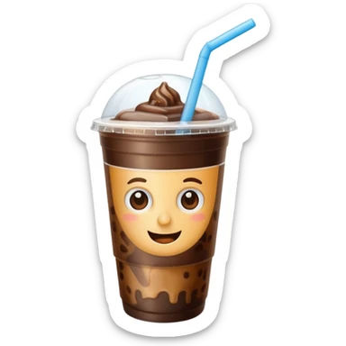 ice americano for to-go sticker