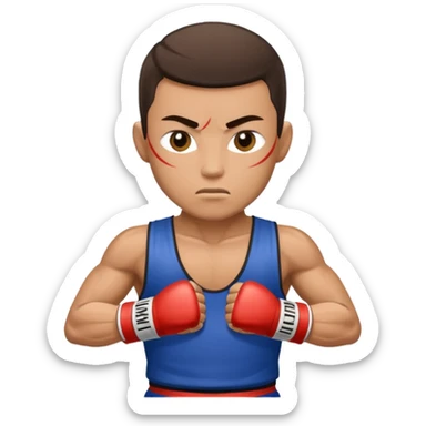 Muay thai sticker