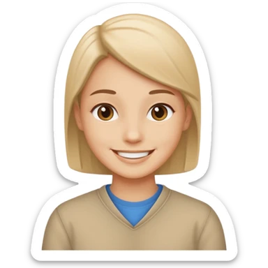 person with quote sticker