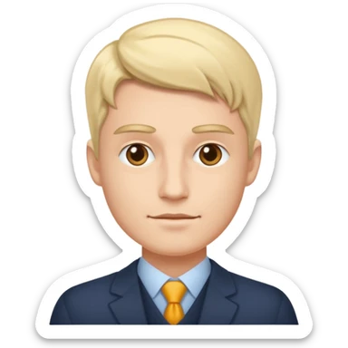 customized investment plan with man sticker