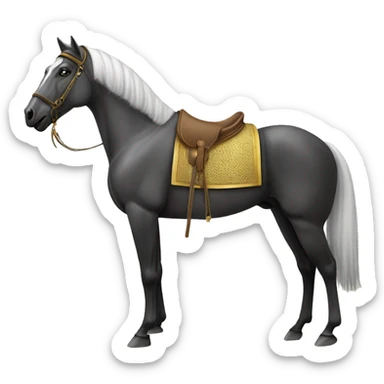 arabic horse on Napoléon sticker