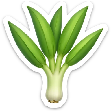Leek sticker