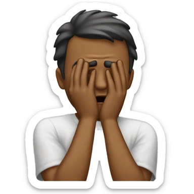 Facepalm sticker