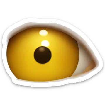classic yellow emoji eye twitching sticker