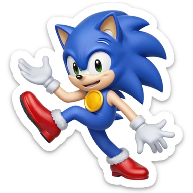 Give me a normal sonic sticker