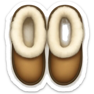 Ugg slippers sticker