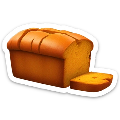 Pumpkin loaf sticker