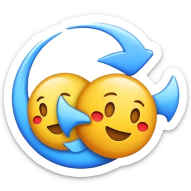 Создай эмодзи с буквами SL что означает Service Lead. Синий фон, белые буквы. Должен быть эффект вау sticker