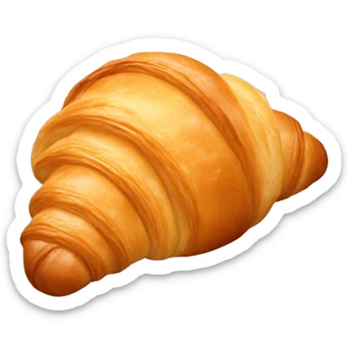 Croissant sticker