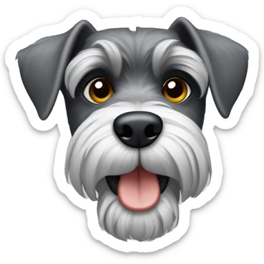 schnauzer sticker