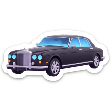 Show the transparent film clearly outside and above the luxury car, as if it is about to be placed, elegant 3D look sticker