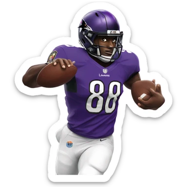Lamar Jackson  sticker