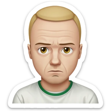 jessy pinkman white from the breaking bad sticker