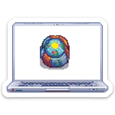 a laptop sticker