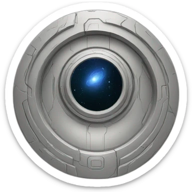 galactic portal sticker