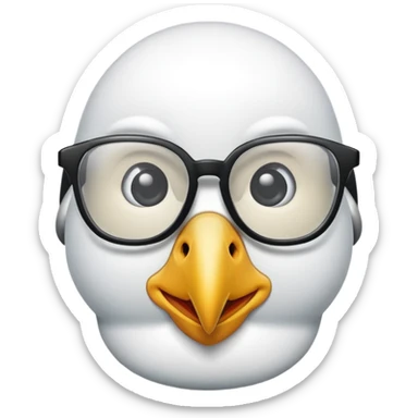 Albatross nerdy sticker