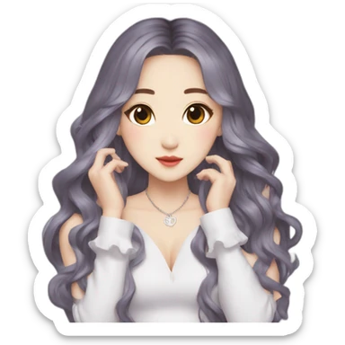 shuhua of (g)i-dle music group sticker