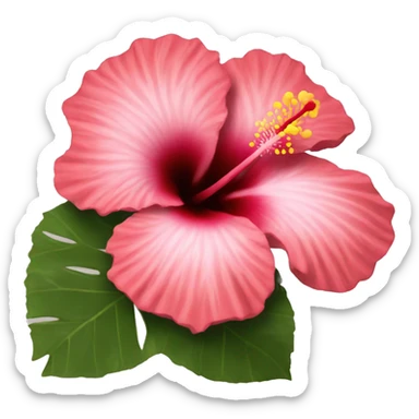 hibiscus sticker