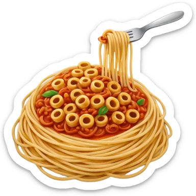 Spaghetti sticker