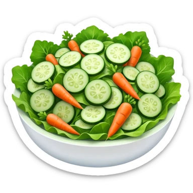 Salad with no tomatoes sticker