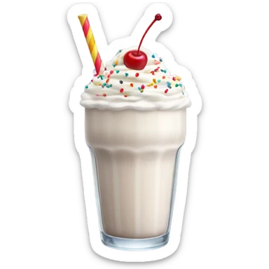 Milkshake sticker