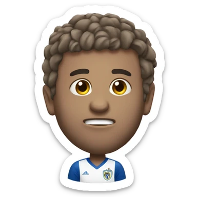 Paul jugando futbol  sticker