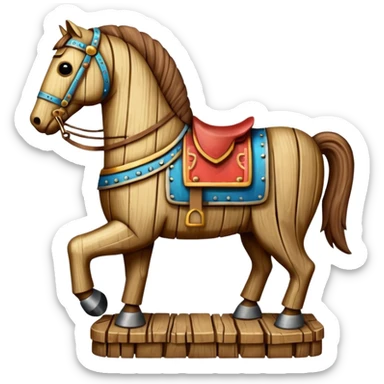 trojan sticker