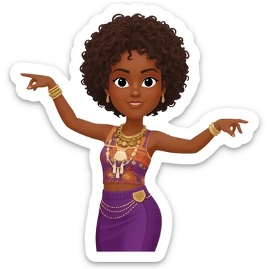 Gonemili Grace che balla sticker