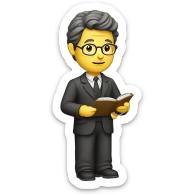 genealogist conducting research sticker