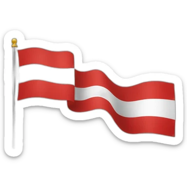 Indonesia flag sticker