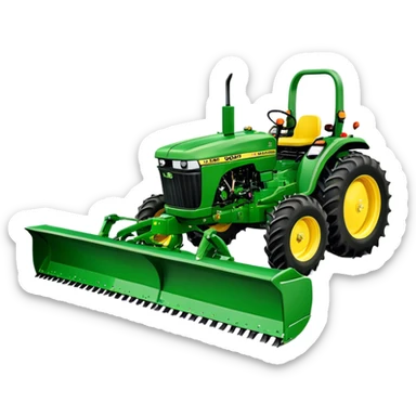 Plow - John Deere 644 (Model Year: 2022) (Iconic colour: Green) sticker