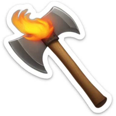 Fire Axe  sticker