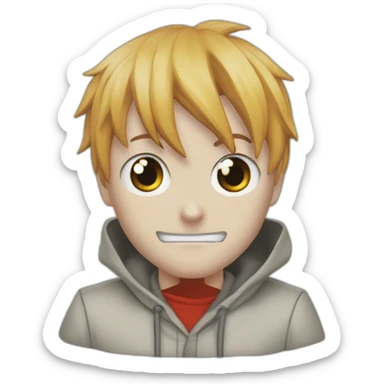 Ichigo kurosaki qui fait un clin d’oeil sticker