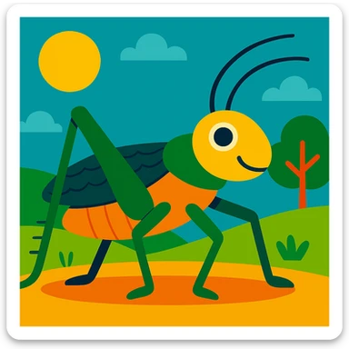Cricket sticker