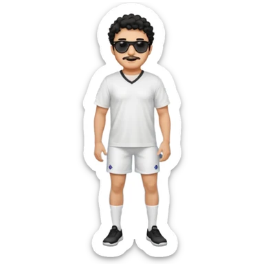 Curly hair short facial hair Washington Bridge Jersey white socks cover up the ankle legs and knees a right arm sleeve on your right arm sticker