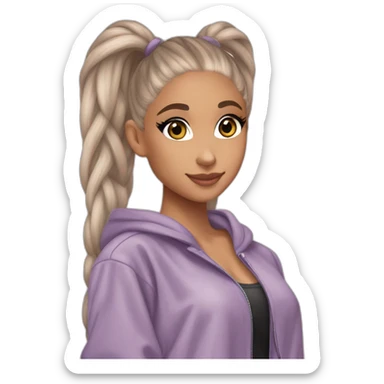 Ariana Grande at the sweetener world tour sticker