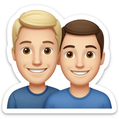 Nick and Jud sticker