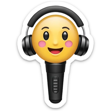 The word karaoke written out sticker