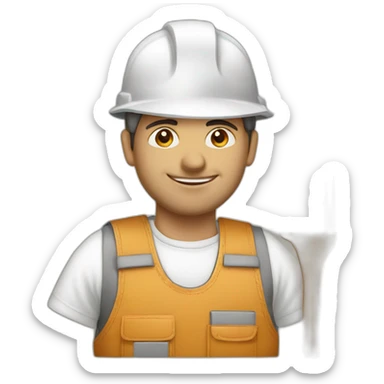 a Carpenter white sticker