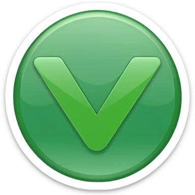\just a normal green checkmark sticker