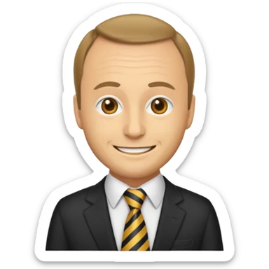 Friedrich Merz emoji, with a tie sticker