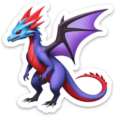 Latias-Nargacuga-Noivern-Salandit-Fusion (full body) sticker